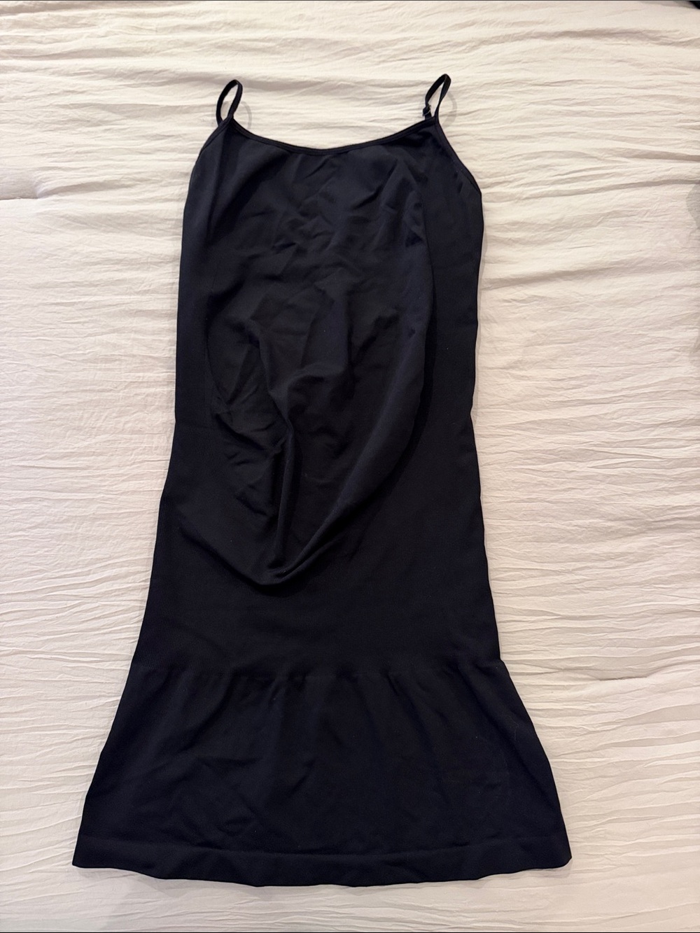 Blanqi Maternity Shapewear Slip Dress with Spaghetti Straps